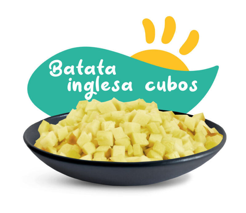 Batata Inglesa em Cubos